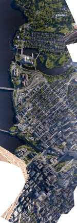 Hot Air Balloon Ride Ottawa 2007 down