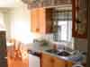 Kitchen and eating area